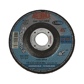 DISCO ABRASIVO INOXIDABLE DE 4 1/2 PULGADAS