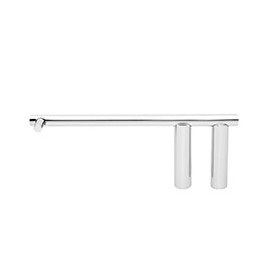 PORTAPAPEL SENCILLO DE 21.3 CM LATÓN HELVEX