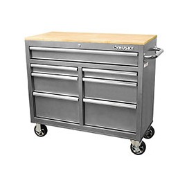 GABINETE CON MESA DE TRABAJO DE 41 IN 7 CAJONES