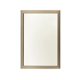 ESPEJO DECORATIVO RECTANGULAR CON MARCO EN POLIESTIRENO PLATA 52 X 40 CM