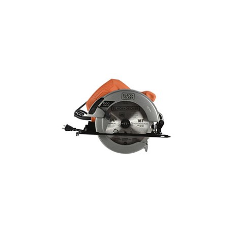 SIERRA CIRCULAR 7 1/4 DE PULGADAS BLACK+DECKER 5500 RPM 1500 W
