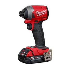 M18 FUEL ATORNILLADOR DE IMPACTO HEX. DE 1/4" BRUSHLESS (SIN CARBONES) 18V CON 2 BATERÍAS DE 2.0AH