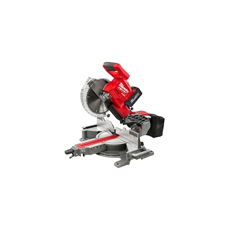 SIERRA INGLETADORA M18 FUEL MILWAUKEE DE 10 PULGADAS ROJO