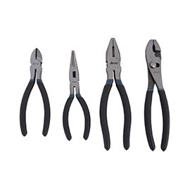 JUEGO DE PINZAS DE METAL ANVIL 4 PIEZAS