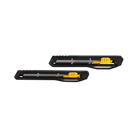 JUEGO DE CUCHILLAS CON TRABA 9MM Y 18MM STANLEY