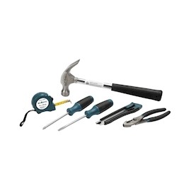 JUEGO DE HERRAMIENTAS CASERO ACERO ANVIL 6 PIEZAS