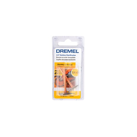 CEPILLOS DE ACERO INOXIDABLE 3/4 DE PULGADA BRONCE