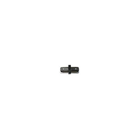 CONECTOR PARA RIEL RECTO ALUMINIO NEGRO