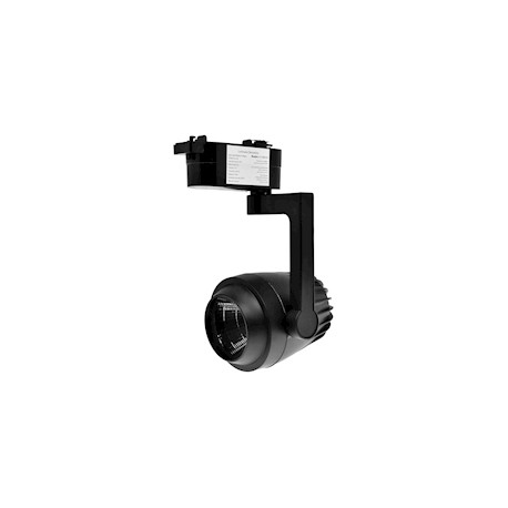 SPOT LIGHT MEDIANO PLÁSTICO/METAL NEGRO MATE LED 18 W
