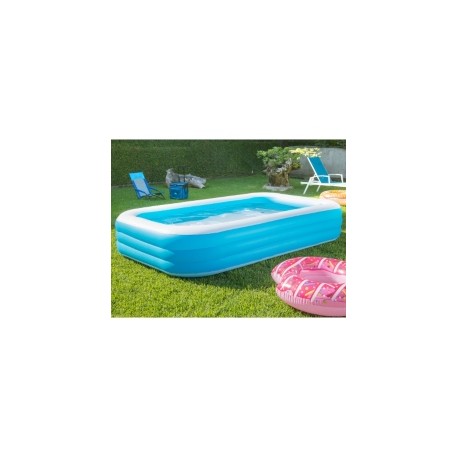 ALBERCA INFLABLE RECTANGULAR DE 305 X 183 X 56 CM