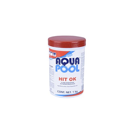 CLORO SANITIZANTE HIT OK 1 KG AQUA POOL