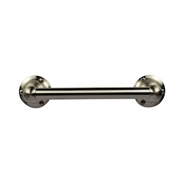 AGARRADERA PARA BAÑO 22 CM NÍQUEL CEPILLADO