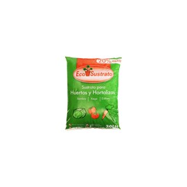 SUSTRATO PARA HUERTOS Y HORTALIZAS 30 L VERDE ECO SUSTRATO