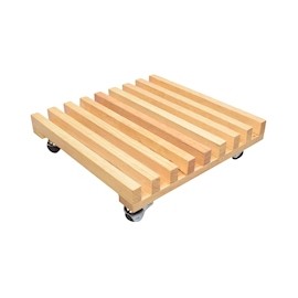 PORTAMACETA GRANDE DE 40 X 40 X 11 CM BEIGE