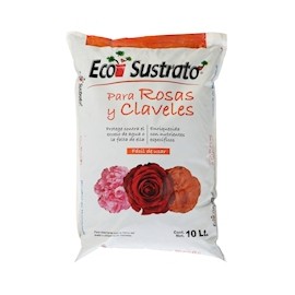 SUSTRATO PARA ROSAS Y CLAVELES 10 L ECOSUSTRATO