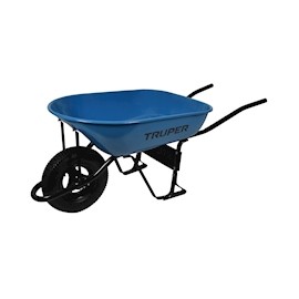 CARRETILLA DE 1 RUEDA 580 KG AZUL