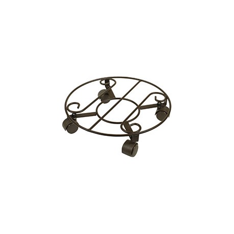 BASE MÓVIL PARA MACETA DE METAL 34 CM