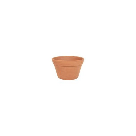 MACETA BÁSICA BARRO NATURAL 13