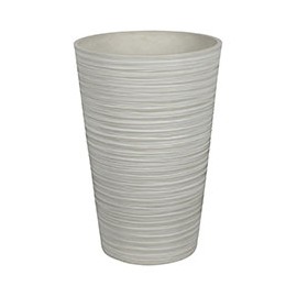MACETA DE RESINA 31 X 46 CM BLANCA