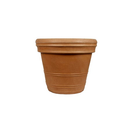 MACETA BARCELONA 25 PULGADAS NARANJA EDENIKA