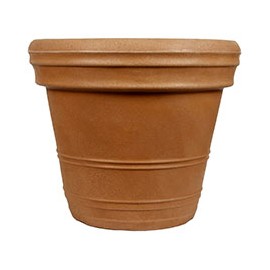 MACETA BARCELONA 25 PULGADAS NARANJA EDENIKA