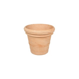 MACETA DE 17" PARA JARDÍN IMITACIÓN DE BARRO BARCELONA
