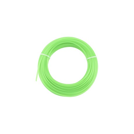 HILO REDONDO PARA DESBROZADORA 15 M VERDE TRUPER