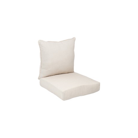 JUEGO DE COJINES ACOLCHADOS BEIGE 71.7 X 63.5 X 60.9 CM 2 PIEZAS