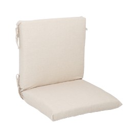 COJÍN DE RESPALDO MEDIO DE REEMPLAZO GRECAS BEIGE 49.5 X 48.2 X 41.9 CM