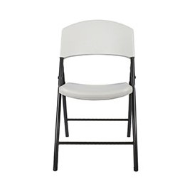 SILLA PLEGABLE DE 57.2 X 49.3 X 83.8 CM BEIGE