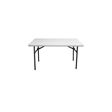 MESA PLEGABLE 121 X 74.9 X 59.5 CM BLANCO HDX