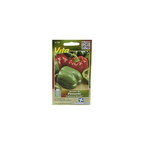 SEMILLAS DE PIMIENTO 1.2 GR MULTICOLOR VÍTA