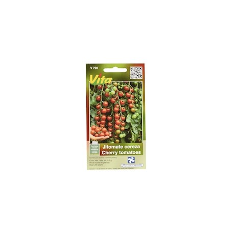 SEMILLAS DE JITOMATE CEREZA DE 0.2 GR ROJO VITA