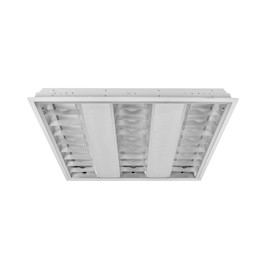 LUMINARIO FLUORESCENTE DE EMPOTRAR LOUVER PARA INT