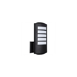 ARBOTANTE DE ALUMNIO E27 20W NEGRO