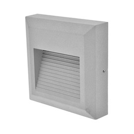 ARBOTANTE CORTESIA REVENT ALUMINIO GRIS SATINADO LED 1.2 W