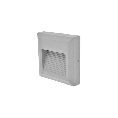 ARBOTANTE CORTESIA REVENT ALUMINIO GRIS SATINADO LED 1.2 W