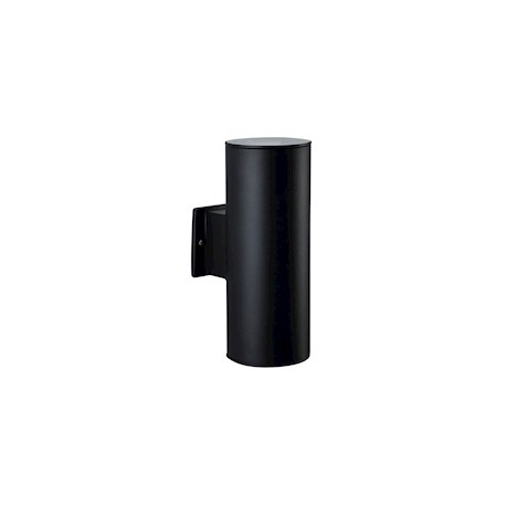 LUMINARIO EXTERIOR PARA PARED LED DE 32 X 17.3 CM NEGRO