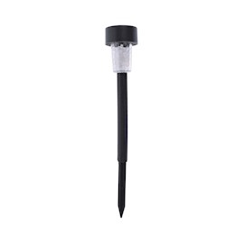 ESTACA SOLAR EXTERIOR LUZ BLANCA LED DE 0.06 WATTS
