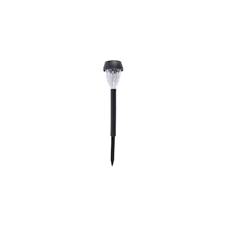 ESTACA SOLAR EXTERIOR LUZ BLANCA LED DE 0.04 WATTS