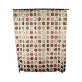 CORTINA PARA BAÑO TWISTER GREY DE 180 X 180 CM MULTICOLOR MENYRE