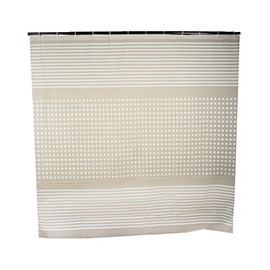 CORTINA PARA BAÑO FROSTED LIGHT 180 x 180 CM BLANCO MENYRE