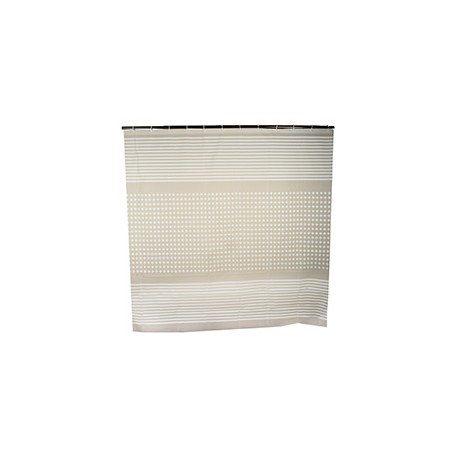 CORTINA PARA BAÑO FROSTED LIGHT 180 x 180 CM BLANCO MENYRE