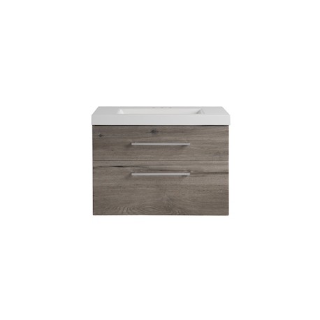 MUEBLE PARA BAÑO LARISSA GRIS CON LAVABO 56.52 X 77.47 X 47.63 CM EMPOTRABLE