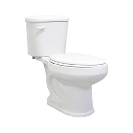 SANITARIO MAGNOLIA 2 PIEZAS ALARGADO 4.8 L BLANCO ALTURA CONFORTABLE