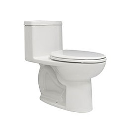 SANITARIO COMPACT CADET 1 PIEZA ALARGADO 4 Y 6 L BLANCO