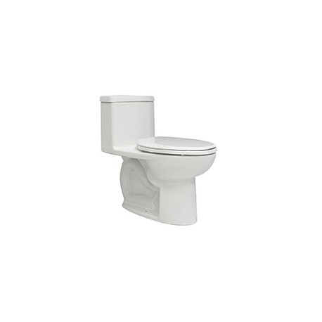 SANITARIO COMPACT CADET 1 PIEZA ALARGADO 4 Y 6 L BLANCO