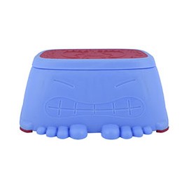 TABURETE DE ESCALÓN TURF LIL SQUIR 17.9 X 39 CM AZUL HOMZ