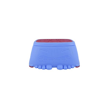 TABURETE DE ESCALÓN TURF LIL SQUIR 17.9 X 39 CM AZUL HOMZ