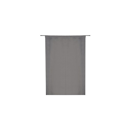 CORTINA DE JACQUARD PARA VENTANA POLIÉSTER GRIS 210 X 140 CM